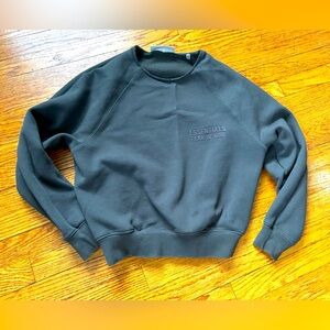 Fear of God Essentials Black Sweatshirt
